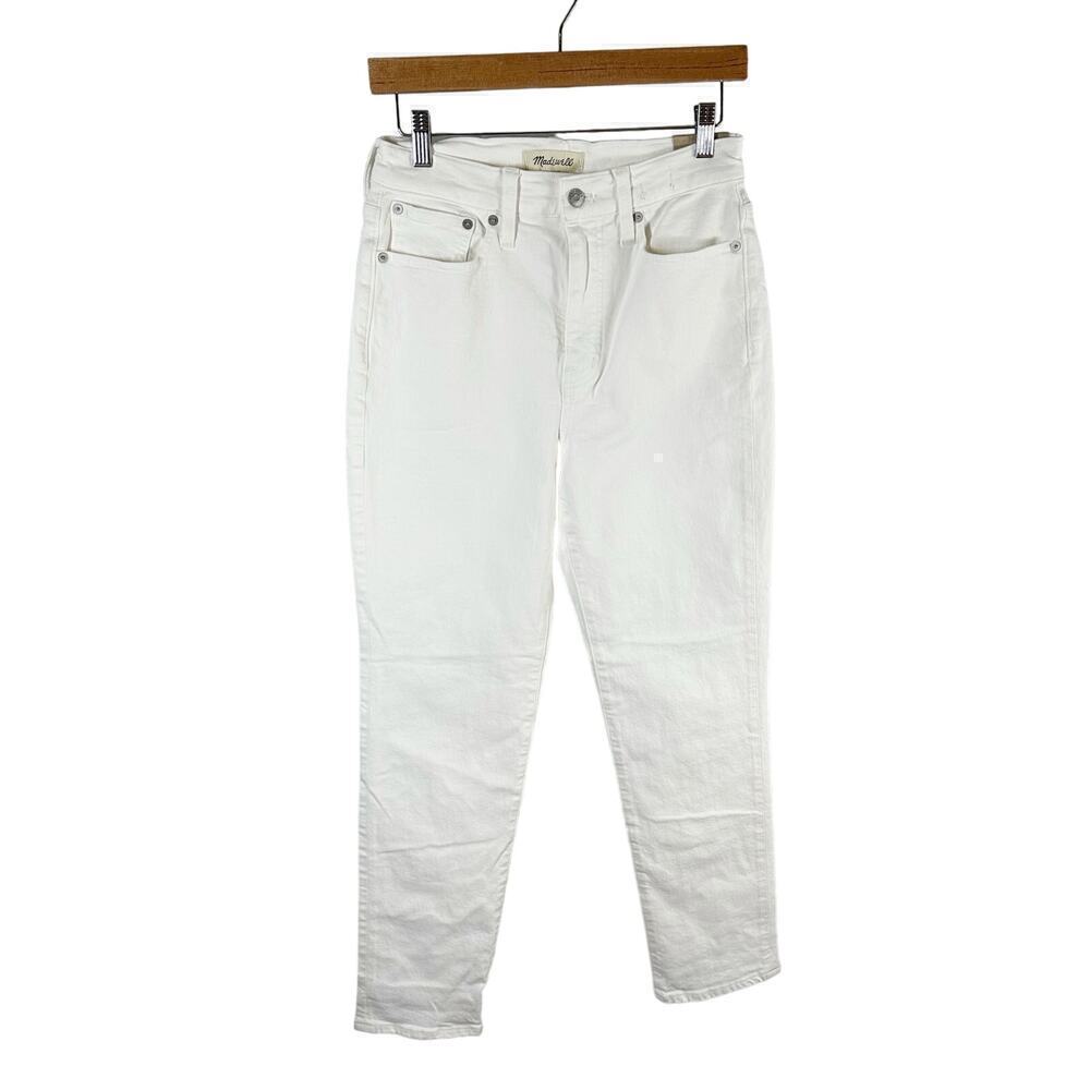 Madewell The Perfect Vintage High Rise Jeans  Size 26 White